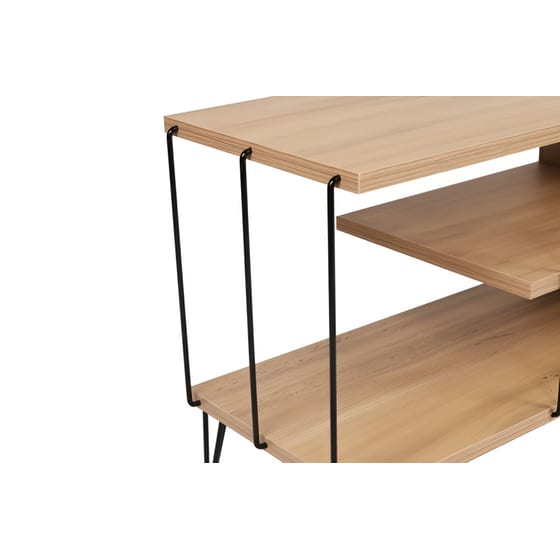 Έπιπλο Τηλεόρασης Sondrio από Μοριοσανίδα 120x30x44.5cm - Kαφέ image 4