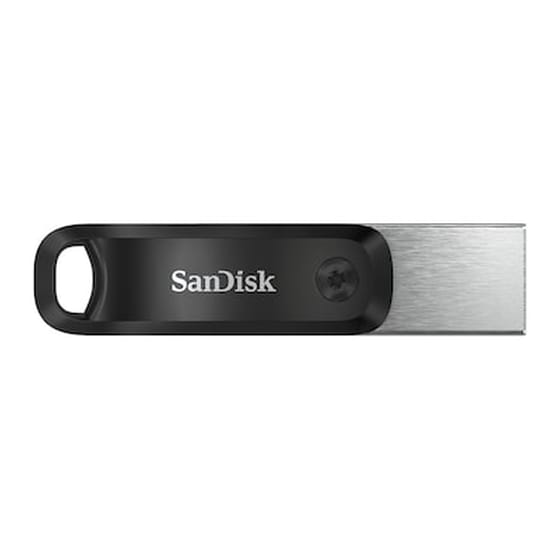 Sandisk iXpand 256GB USB 3.1 Stick με σύνδεση Lightning & USB-A Μαύρο image 1