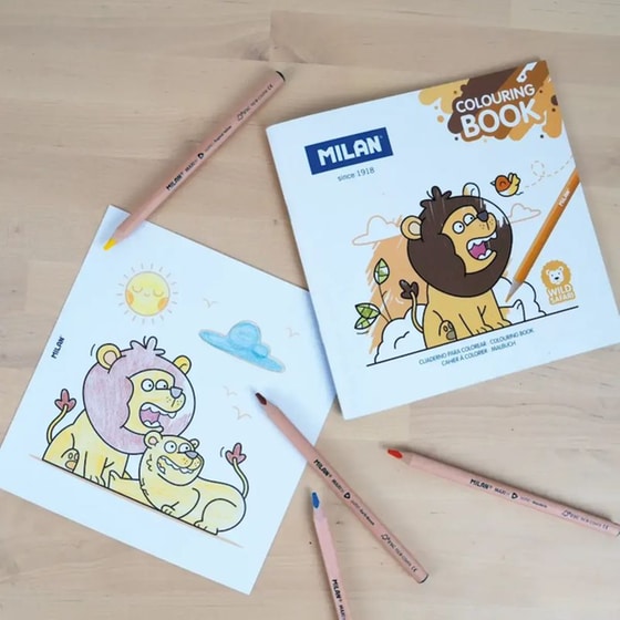 Colouring Book Milan Wild Safari image 4