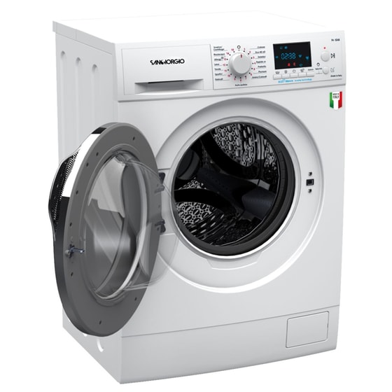 SANGIORGIO F914DI8C 9 kg 1.400 Στροφές Λευκό Πλυντήριο Ρούχων image 3
