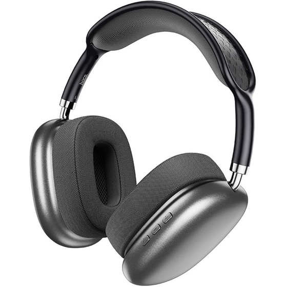 Hoco Cool Shadow Ασύρματα Ακουστικά Κεφαλής - Γκρι image 0