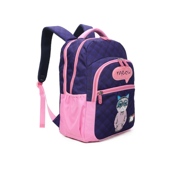 Τσάντα Πλάτης Δημοτικού Lycsac Cat Meow image 1