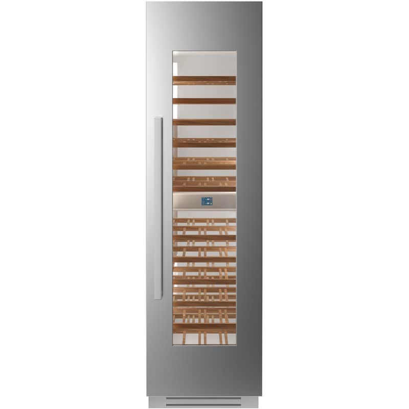 BERTAZZONI BERTAZZONI WC605BRX2T για 80 Μπουκάλια Inox Εντοιχιζόμενος Συντηρητής Κρασιών