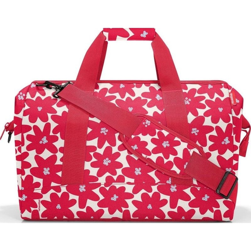 REISENTHEL Τσάντα Ταξιδίου Καμπίνας Reisenthel Allrounder L Daisy Red 30lt - 48x39.5x29cm