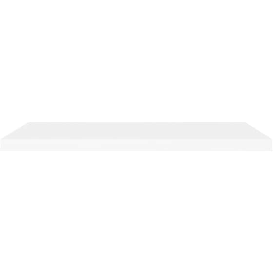 Ράφια Τοίχου VidaXL από MDF 90x23.5x3.8 cm 2 Τμχ - Λευκό image 3