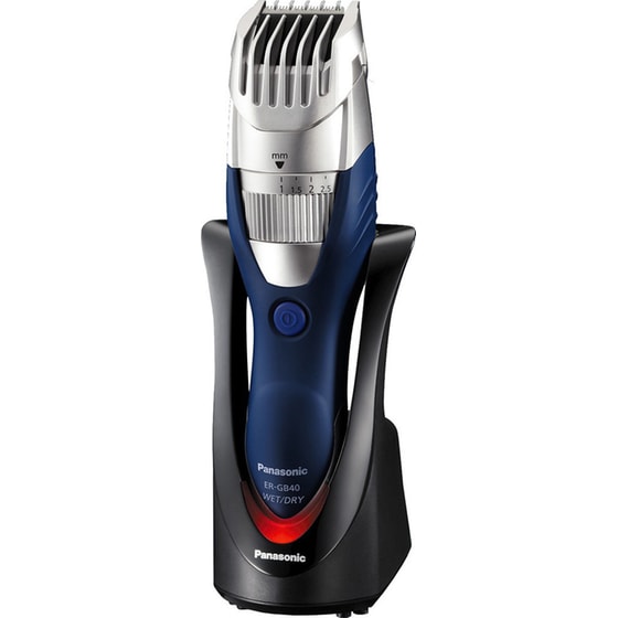 Trimmer PANASONIC ER-GB40 Επαναφορτιζόμενο για Γένια και Μαλλιά Ασημί image 2