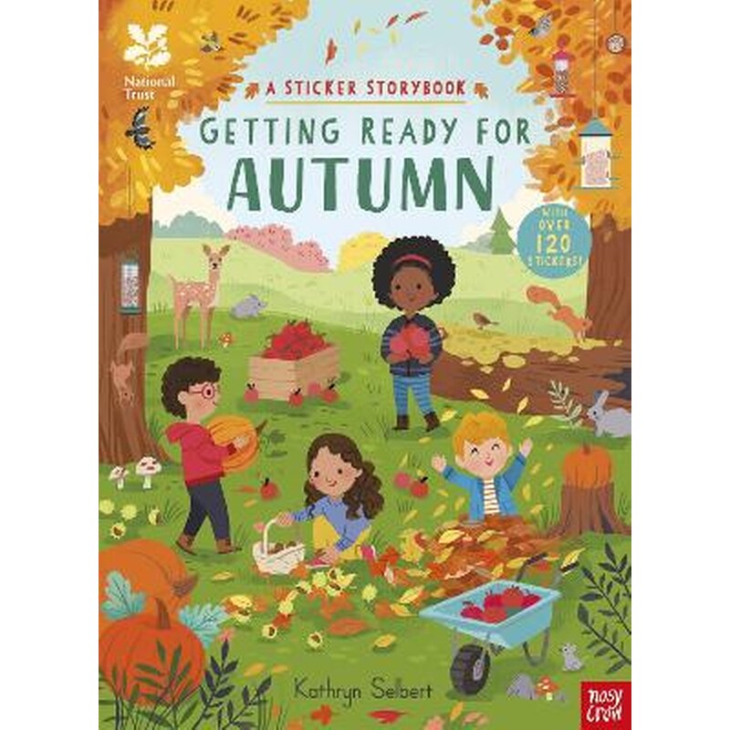 National Trust: Getting Ready for Autumn, A Sticker Storybook
