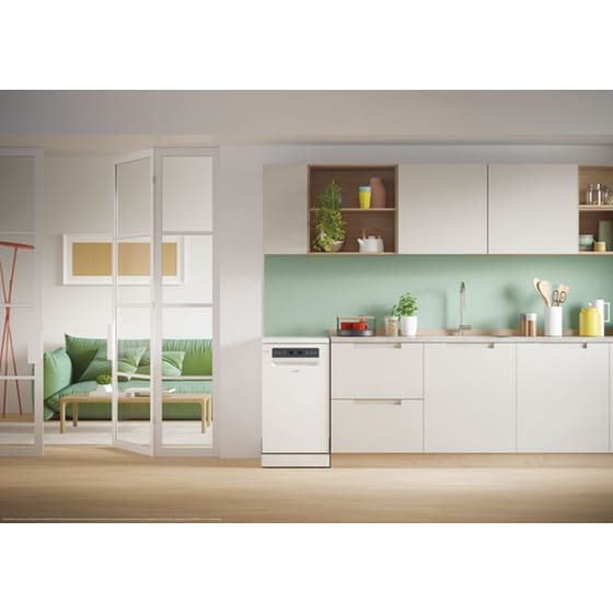 CANDY CF0C7SB0FW για 10 Σερβίτσια Λευκό Πλυντήριο Πιάτων image 10