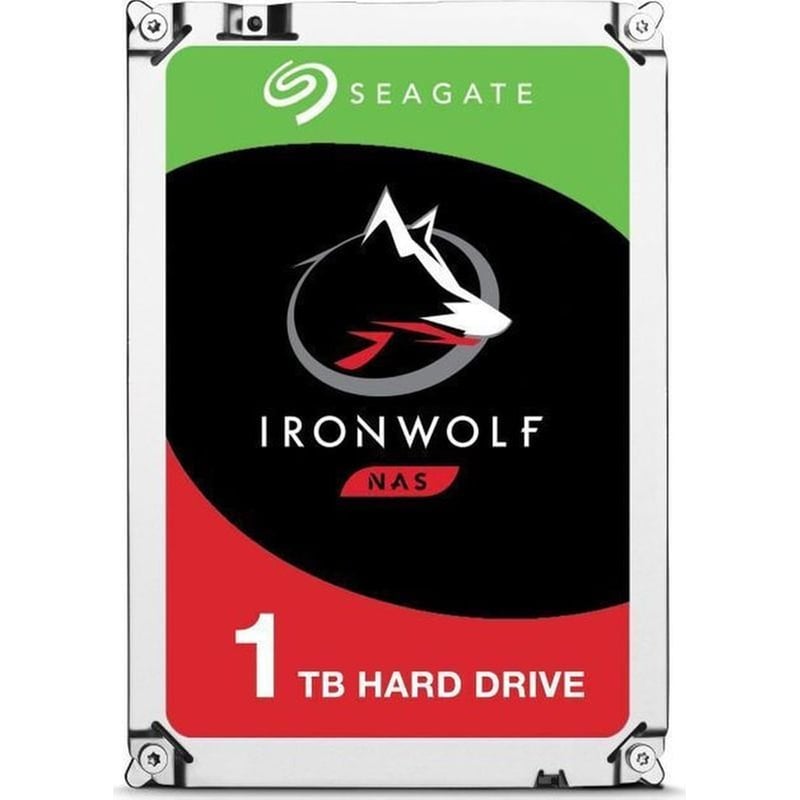 SEAGATE Εσωτερικός Δίσκος HDD SEAGATE IronWolf 3.5 SATA - 1TB