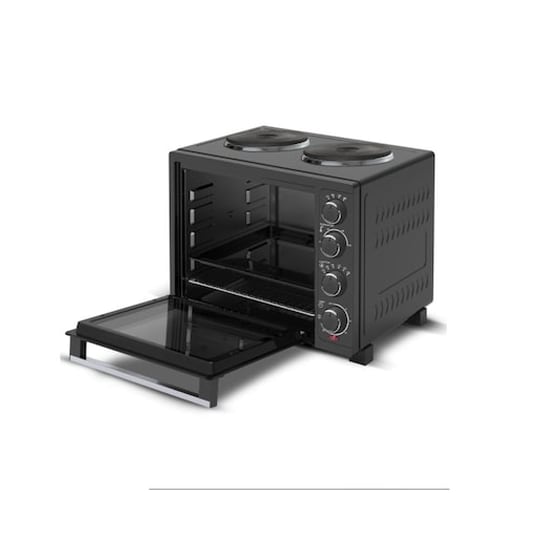 TURBOTRONIC TT-EV35TS 35 Lt Μαύρο Ηλεκτρικό Κουζινάκι image 3