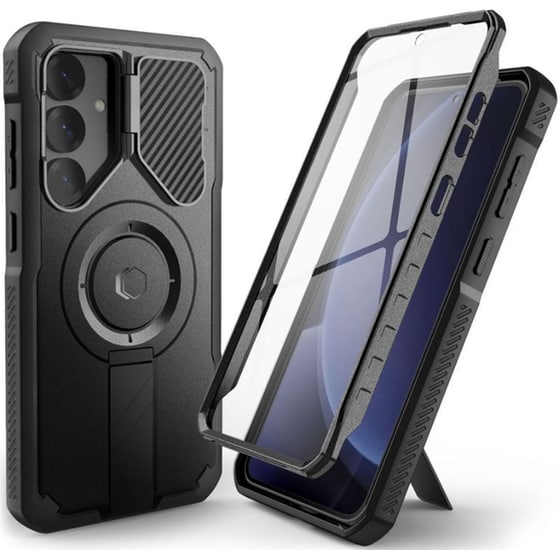 Θήκη Samsung Galaxy S25+ - Tech-Protect Kevlar MagSafe Plus Full Body 360° - Black image 0