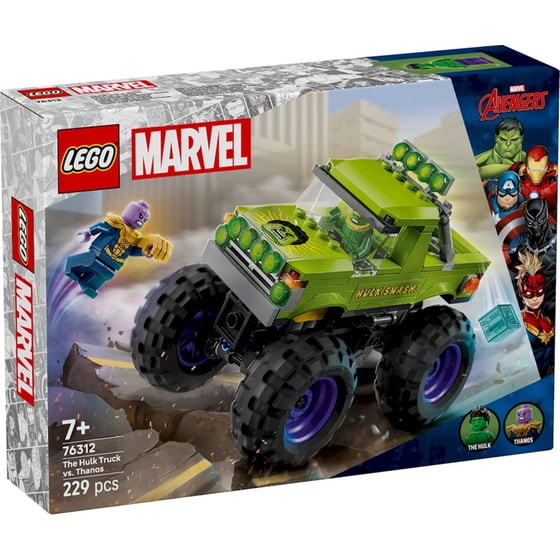 LEGO Marvel The Hulk Truck vs. Thanos (76312) image 0