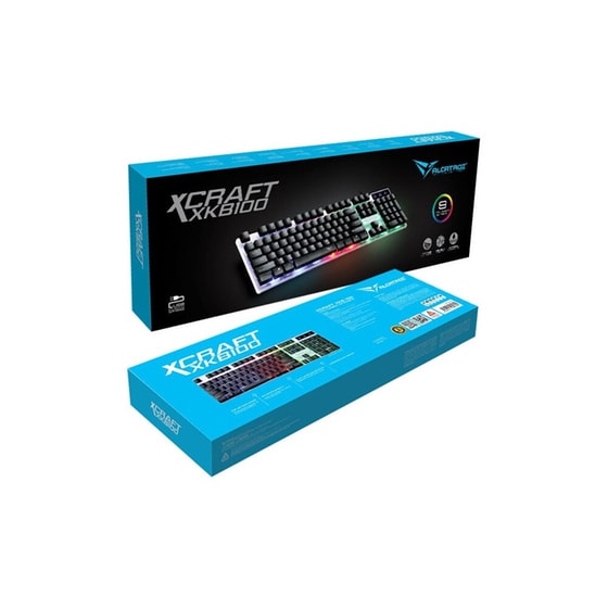 Alcatroz X-Craft XKB100 Spill Proof Gaming Πληκτρολόγιο image 2