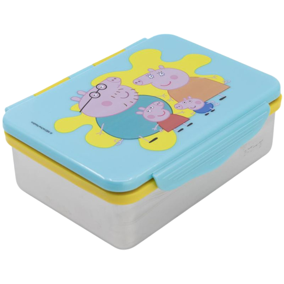 Δοχείο Φαγητού Stor Ανοξείδωτο Peppa Pig 1100ml image 0