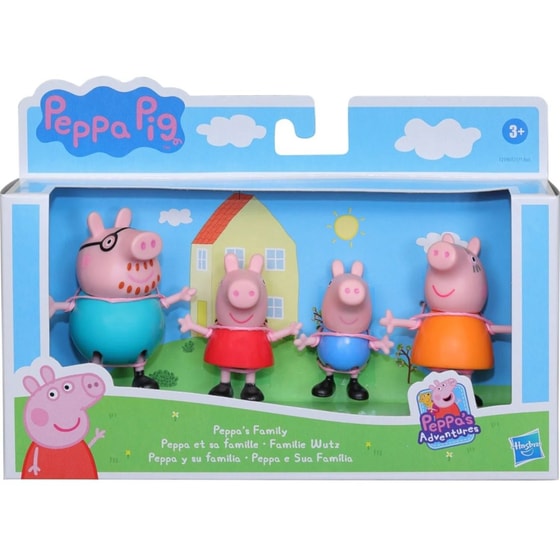 Hasbro Φιγούρες Peppa Pig Family (4 Σχέδια Τυχαία Επιλογή) image 4
