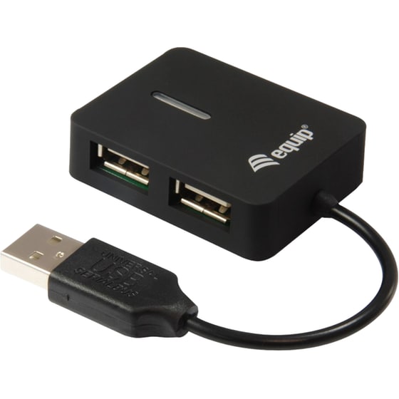 Equip 128952 USB Hub 4-Port USB 2.0 συμβατό με USB-A image 3