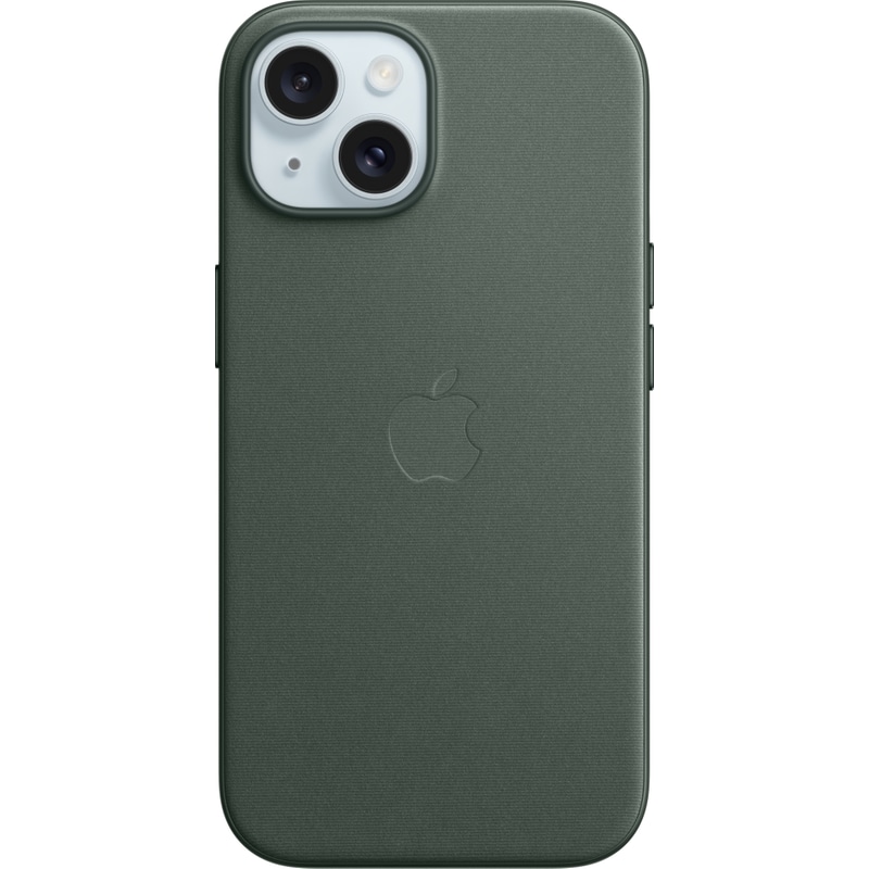 APPLE Θήκη Apple iPhone 15 - Apple FineWoven Case with MagSafe - Evergreen