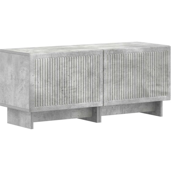 Έπιπλο Τηλεόρασης VidaXL με LED 5 τμχ 178 x 35 x 43 cm - Γκρι Σκυροδέματος image 4