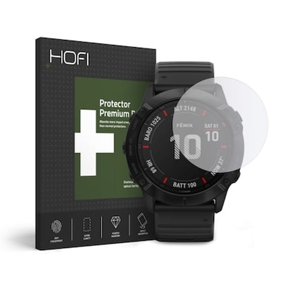 Προστασία Οθόνης Hofi Premium Tempered Glass Pro+ για Garmin Fenix 5/6/6 Pro image 0