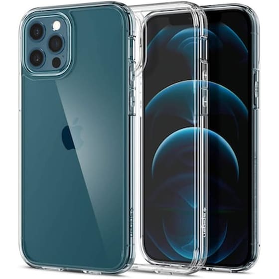 Θήκη Apple iPhone 12/iPhone 12 Pro - Spigen Ultra Hybrid - Crystal Clear image 0