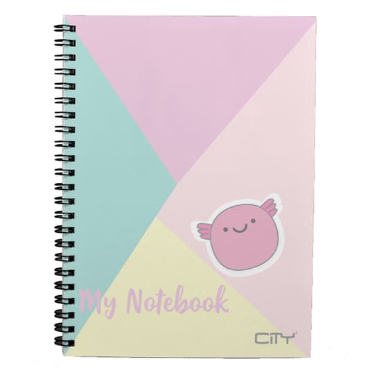 Τετράδιο Σπιράλ Lycsac 2 Θεμάτων Β5 Pastels City (1 Τεμάχιο) image 1