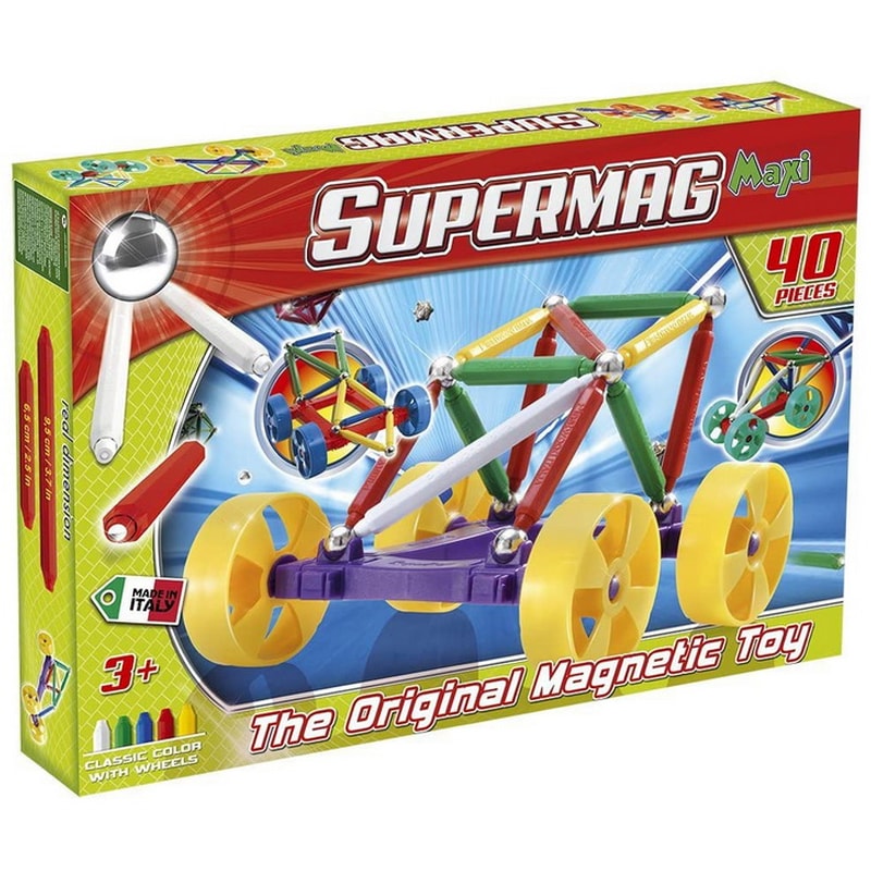 Μαγνήτες Supermag Maxi Wheels 40