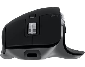 Logitech MX Master 3S for Mac Ασύρματο Εργονομικό Bluetooth Ποντίκι Space Gray image 3