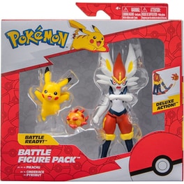 Φιγούρα Δράσης Jazwares Pokemon Cinderace And Pikachu