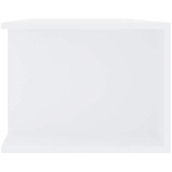 Έπιπλο Τηλεόρασης VidaXL από Ξύλο 135x30x39cm - Λευκό image 4