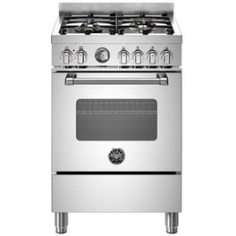 BERTAZZONI MAS64L1EXT 58 Lt Inox Μεικτή Κουζίνα Αερίου