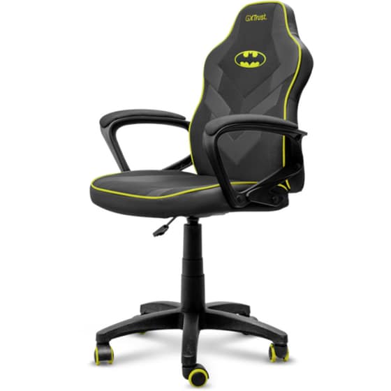 Παιδική Καρέκλα Gaming Trust 703BM Revvo Kids DC Batman από Τεχνητό Δέρμα - Μαύρη με Σχέδιο image 1