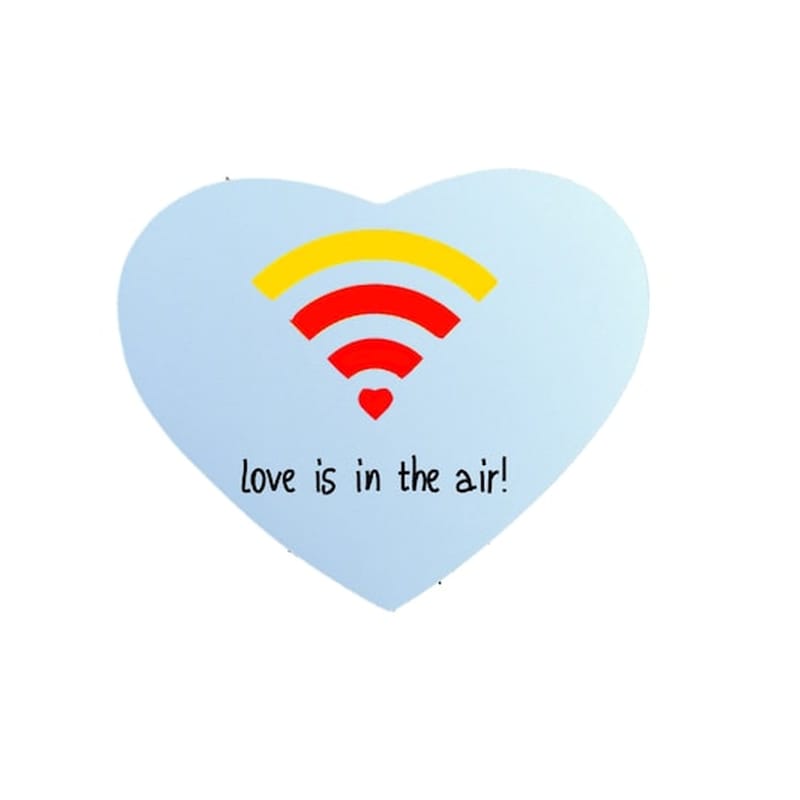 OEM Love Is In The Air Mouse Pads Small 240mm Με σχέδιο OEM