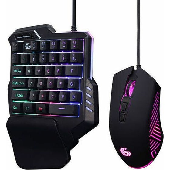 Gembird GGS-IVAR-TWIN 2-in-1 USB Gaming Kit Μαύρο (US) image 2