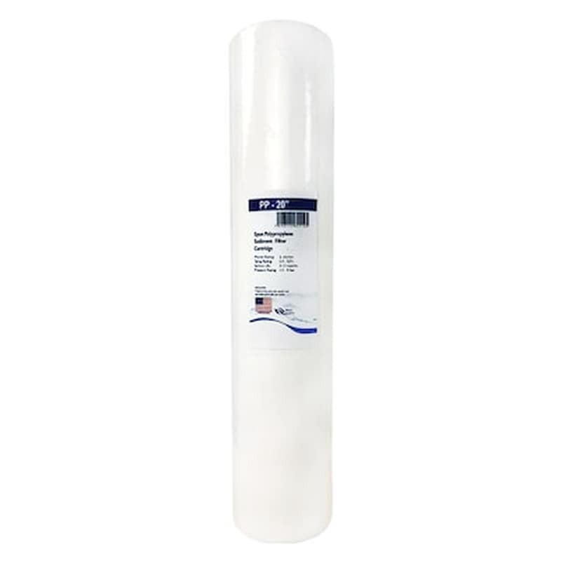 QWATERFILTERS Ανταλλακτικό Φίλτρο Πολυπροπυλενίου Big-blue Pp-20 5m