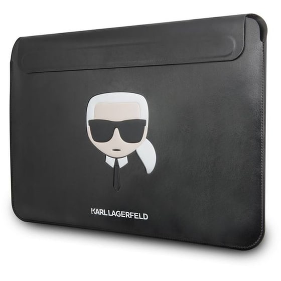 Karl Lagerfeld Ikonik Collection Computer Sleeve Θήκη Κατάλληλη Για Macbook / Laptop 16 Quot; (μαύρο - Klcs16khbk) image 1