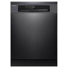 BRANDT BCF422DQD για 14 Σερβίτσια Μαύρο Πλυντήριο Πιάτων