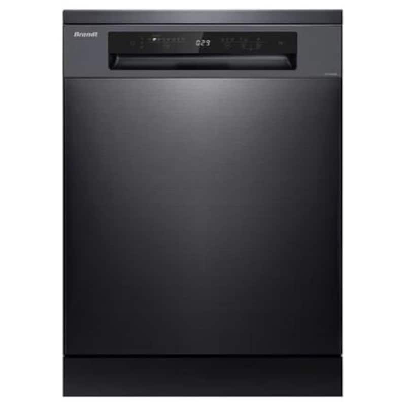 BRANDT BRANDT BCF422DQD για 14 Σερβίτσια Μαύρο Πλυντήριο Πιάτων