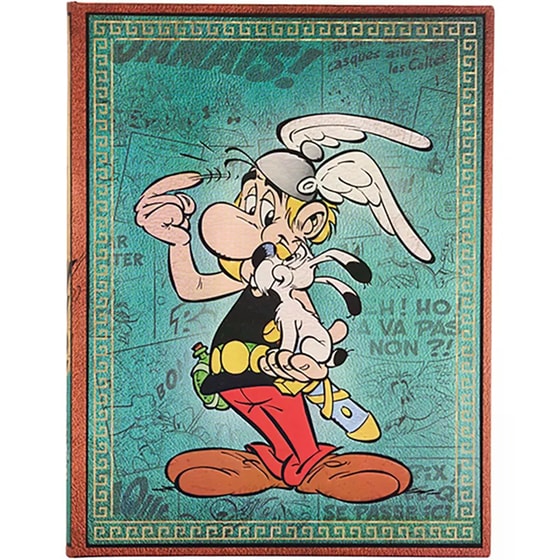 Σημειωματάριο Paperblanks Ultra Ριγέ Asterix The Gaul image 0