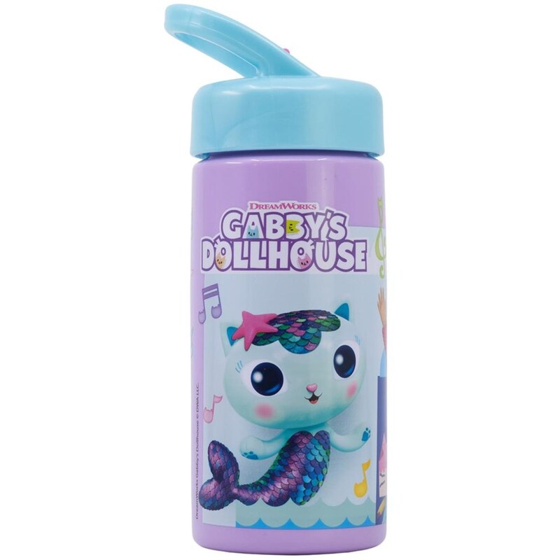 Παγούρι Stor Gabbys Dollhouse Playground Sipper 410 ml - Ροζ/Μπλε