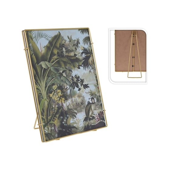 Κορνίζα Aria Trade Μεταλλική 20x25x3 cm - Χρυσή image 1
