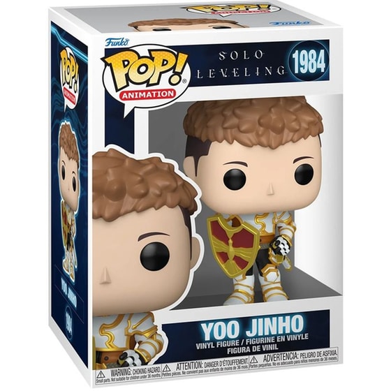 Funko Pop! Animation: Solo Leveling - Yoo Jinho #1984 Vinyl Figure image 1