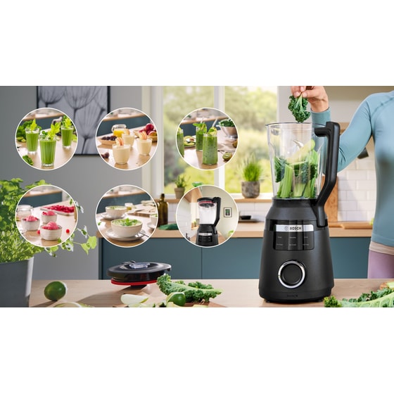 BOSCH MMB6652B 2 L 1800 W Μαύρο Μπλέντερ image 11