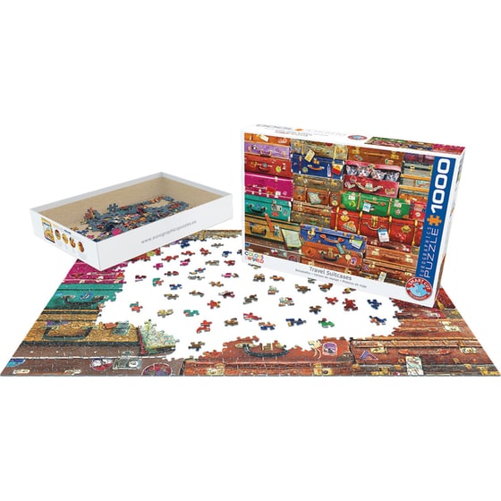 Παζλ Eurographics Travel Suitcases (1000 Κομμάτια) image 2