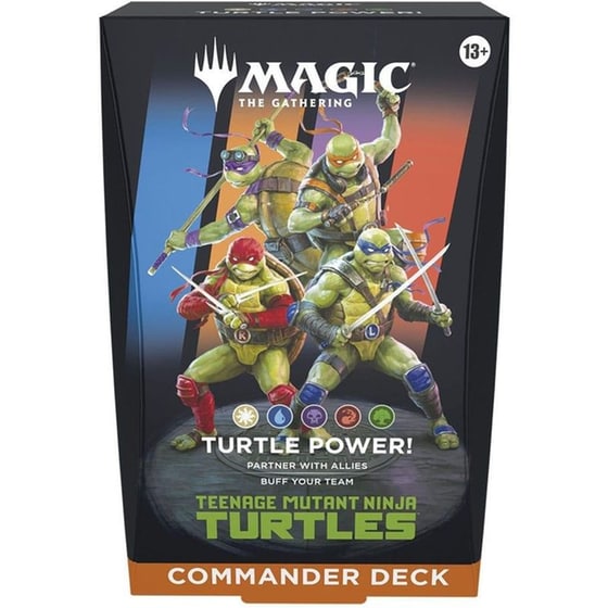 Magic the Gathering: Teenage Mutant Ninja Turtles Commander Deck image 0