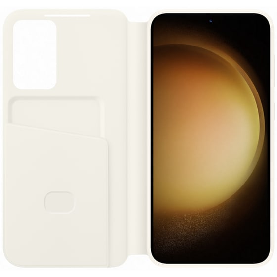 Θήκη Samsung Galaxy S23+ - Samsung Smart Clear View - Cream image 2