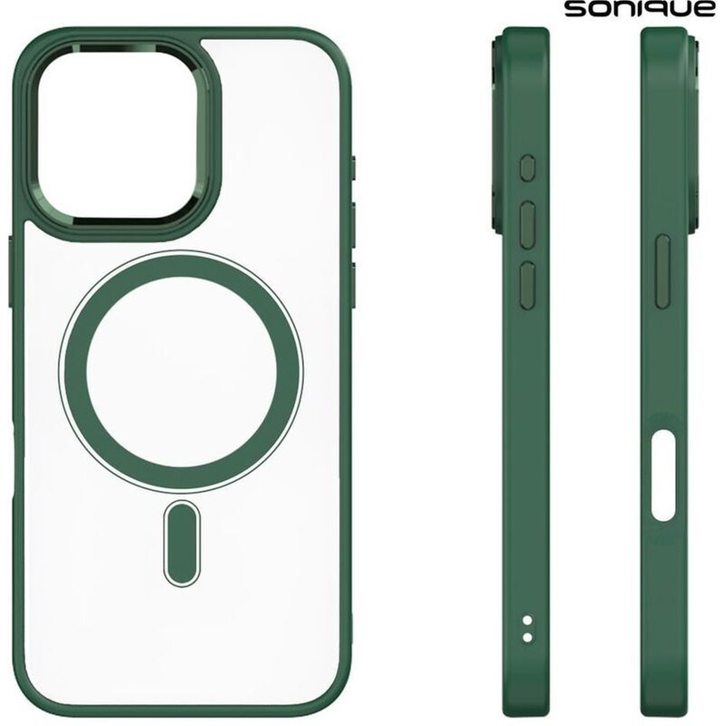 Θήκη Apple iPhone 16 Pro Max - Sonique Magnetic MagMetal - Green
