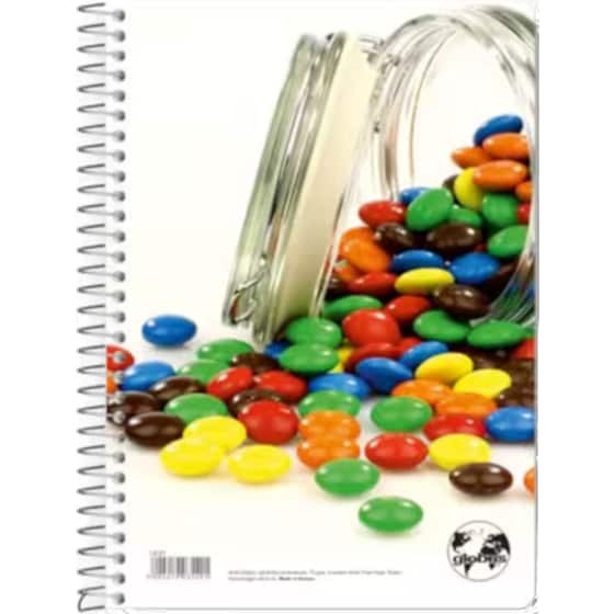 Τετράδιο Σπιράλ GLOBUS A4 3 Θεμάτων Candy (1 Τεμάχιο) image 3