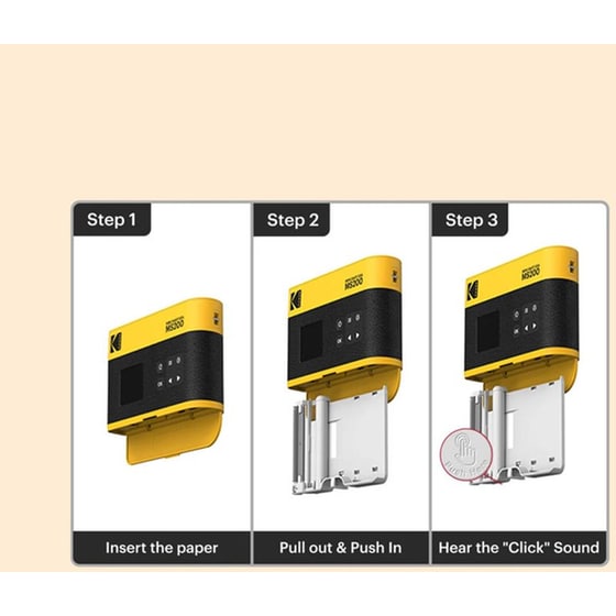 Kodak Mini Shot Combo Printers & Cameras C210/C210R Φωτογραφικό Χαρτί Instant 5.3 x 8.6 cm - 30 Φύλλα image 2