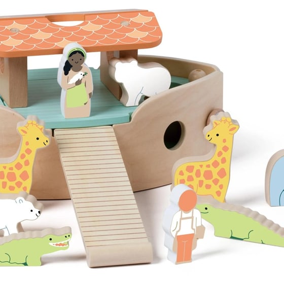 Ξύλινο Παιχνίδι Classic World Κιβωτός του Νώε image 1