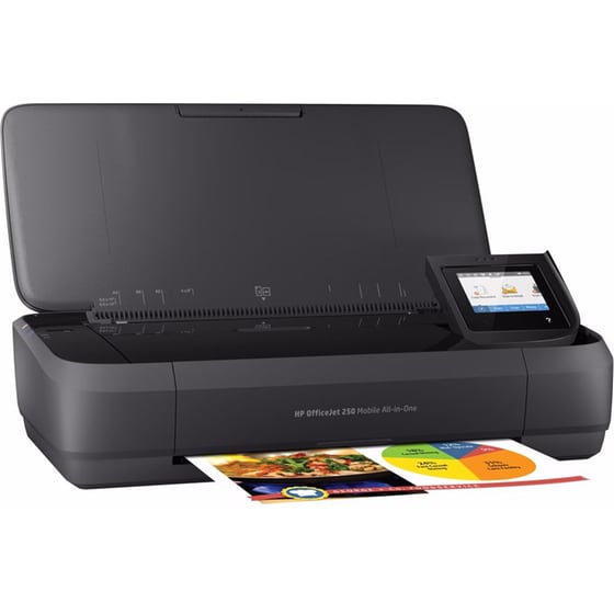 HP OfficeJet 250 Εγχρωμο Φορητό Πολυμηχάνημα Inkjet A4 με WiFi (CZ992A) image 2